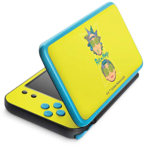 Adult Swim Rick and Morty Rick and Morty Portal Eyes Nintendo 2DS XL (2017) Skin